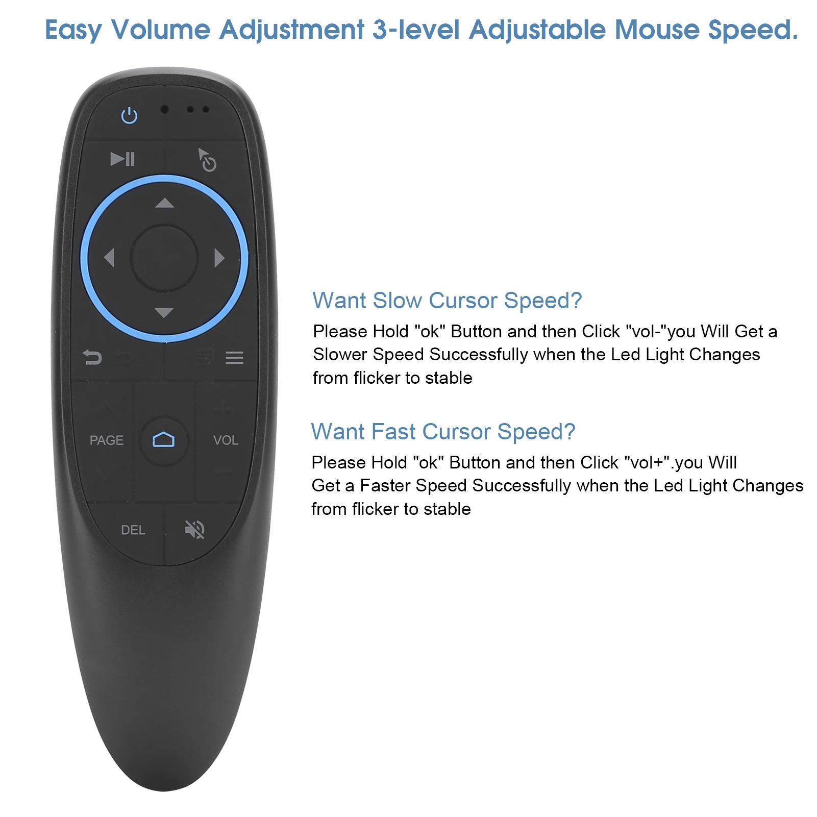 Bluetooth 5.0 Remote Mouse Smart Wireless Remote Control Wireless Gyroscope Mouse Mouse Wireless Gyroscope Mouse Remote Mouse