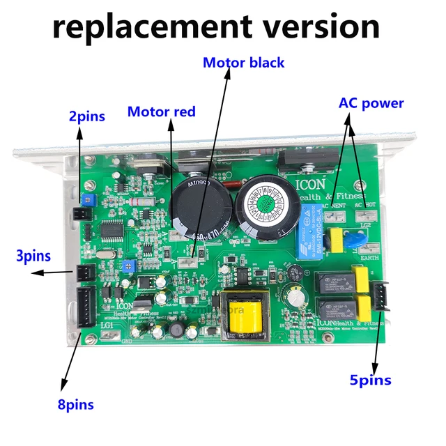 Out Board Motor Sole Fitness F63 Treadmill Lower Motor Controller