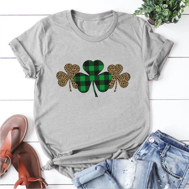 T Shirt Irish Kawaii Clothes Women Tops 
