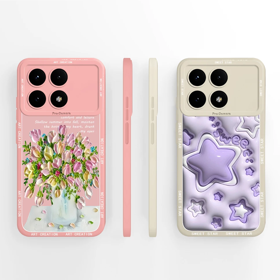Pretty Pattern Painted Anti-Drop Protective Back Cover Case