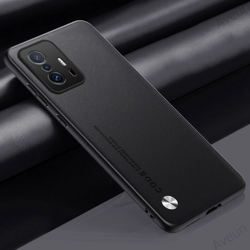 Luxus PU Ledertasche Für Xiaomi Mi 11T Pro Zurück Abdeckung Matte Silikon Voller Schutz Telefon Fall Für Xiaomi 11T Pro Mi11T 5G – Detail 12