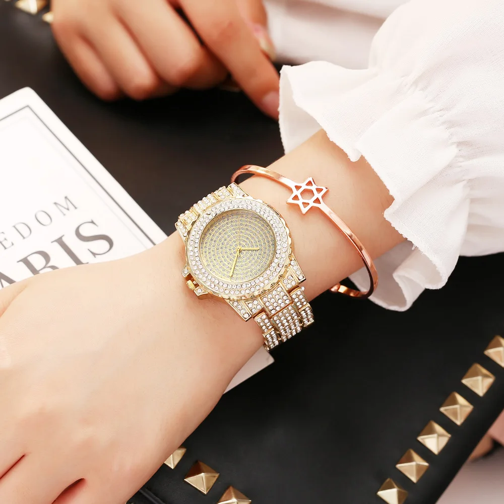 

Sdotter 2021 New Arrival Fashion Full Rhinestone Women Quartz Watches Casual Stainless Steel Relogio Feminino Montre Femme Reloj