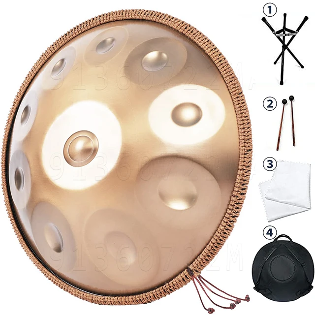 432hz/440hzハンドドラム,9/10トーン,22インチ,ヨガミュージック