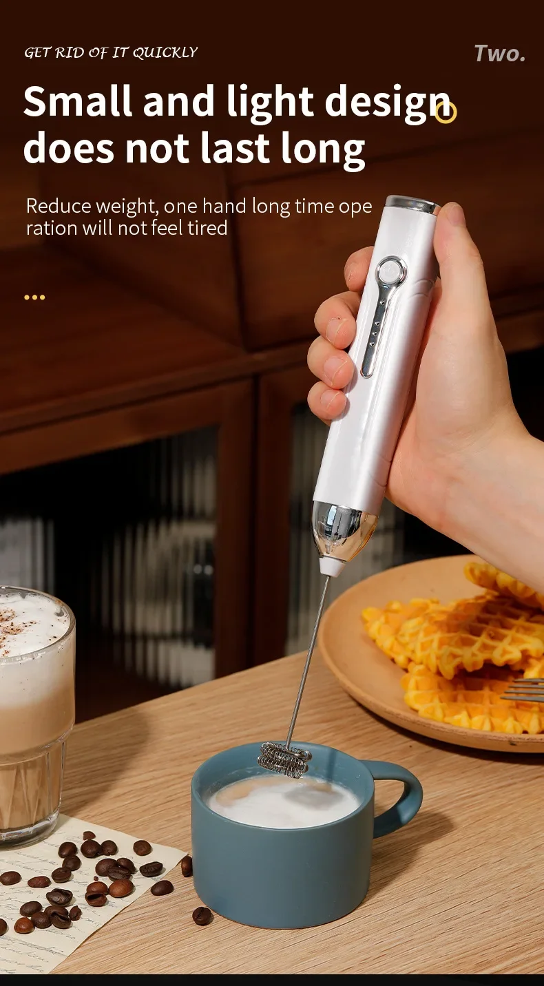 Wireless Type-C Rechargeable 3-speed Mini Handheld Milk Frother Coffee Frother Portable Kitchen Cooking Tools Whisk Foam Blender 10 küchexyz.de S8ddf7f797510407f8a4ee569362e8752n küchexyz.de Best Price | Fast Delivery |Quality Product Wireless Type-C Rechargeable 3-speed Mini Handheld Milk Frother Coffee Frother Portable Kitchen Cooking Tools Whisk Foam Blender