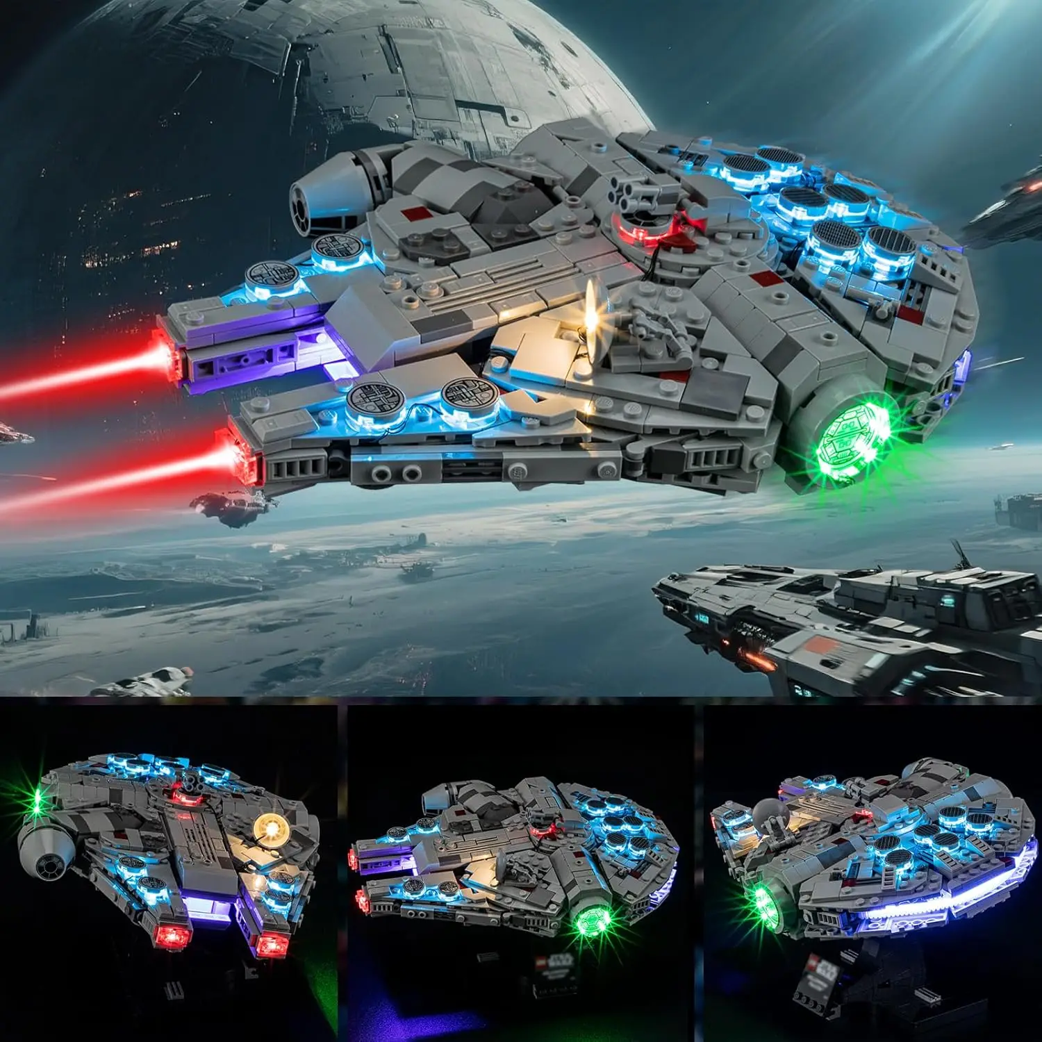 HPROSPER 5V LED Lighting (No Model) For LEGO 75375 Star Wars