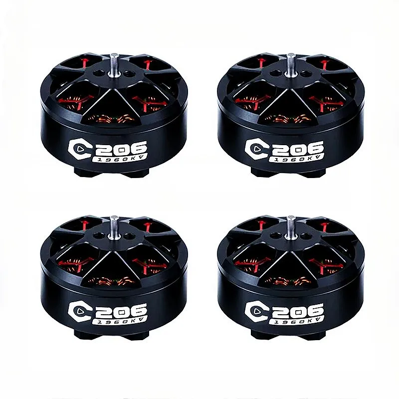 Axisflying FPV 브러시리스 모터, 3.5 인치 덕트 서클 드론, DIY 부품, 6S Lipo 1.5mm 샤프트, C206 2006 1960KV