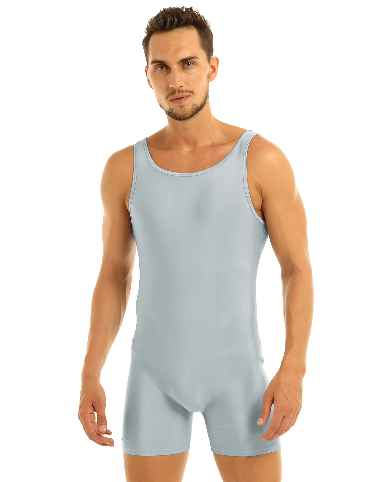 Nouveau Drôle Lutte Singlet Fitness Sans Manches Combinaison Hommes
