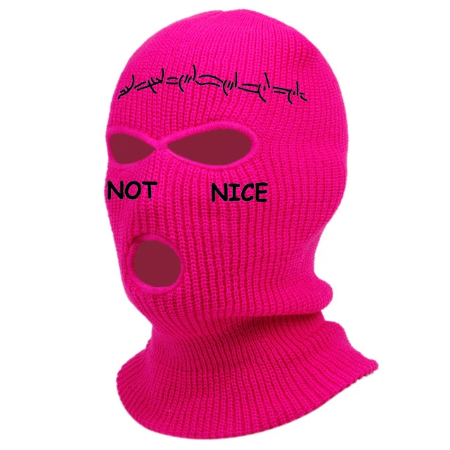 skully hat men's 1Pc AK47 Embroidery Balaclava Face Mask for Cold Weather, Winter Ski Mask for Men and Women Thermal Cycling Mask free shipping new era skully beanie Skullies & Beanies