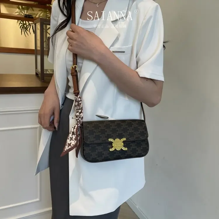 حقيبة كروسبودي الحرفية لعام 2025 للسيدات، بتصميمها...