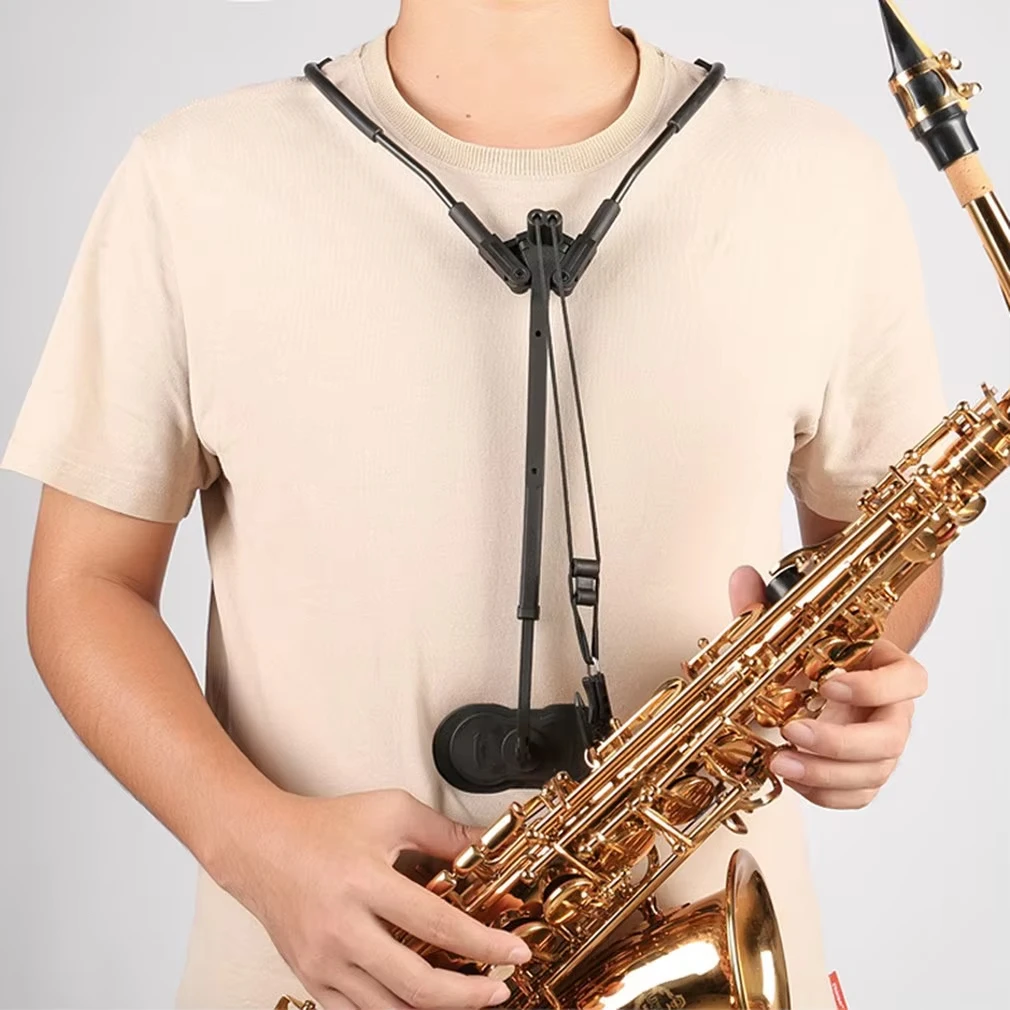 Deluxe Saxophone Neck and Shoulder Strap
