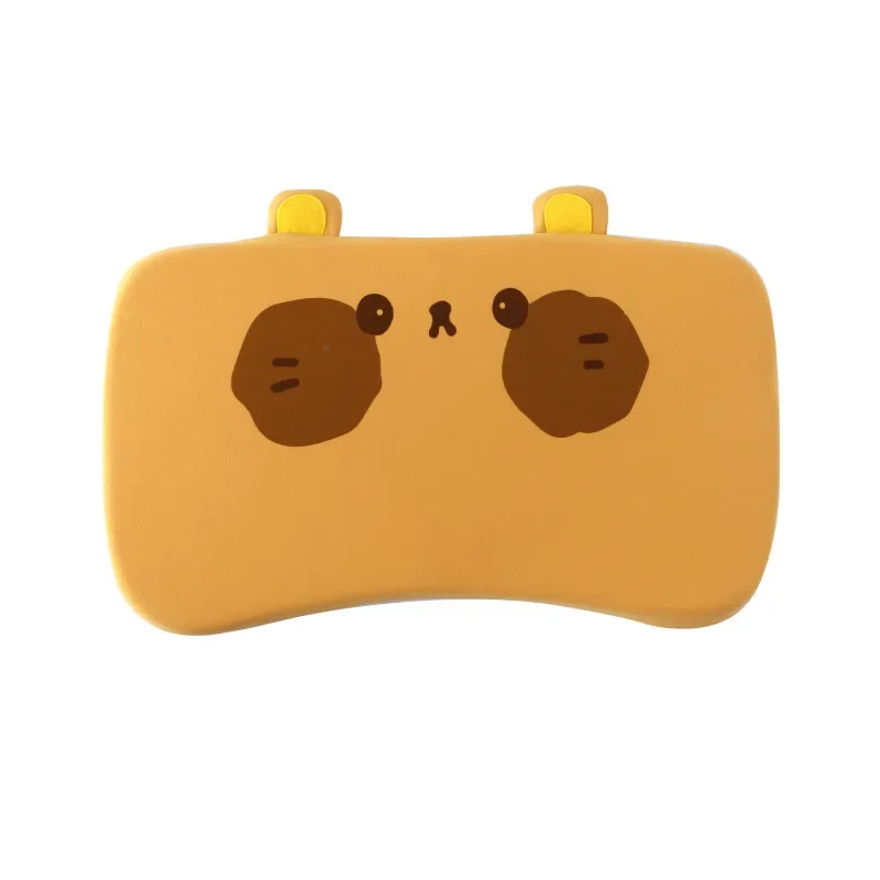 Breathable Pure Cotton Memory Foam Pillow for Toddlers And Kindergarten Kids Cartoon Design Baby Pillow Quick Recovery Shape