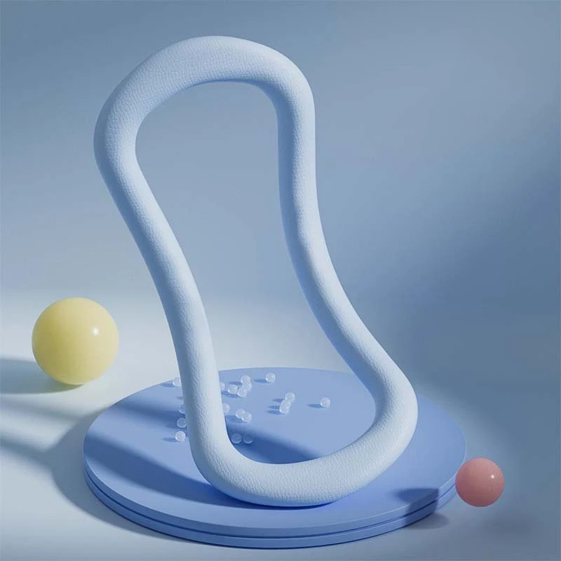 〔E〕Yoga Ring Relaxation Pilates TPR Soft Stretch Fitness Fascia Massage Training Yoga Circle Equipment_voghion.com