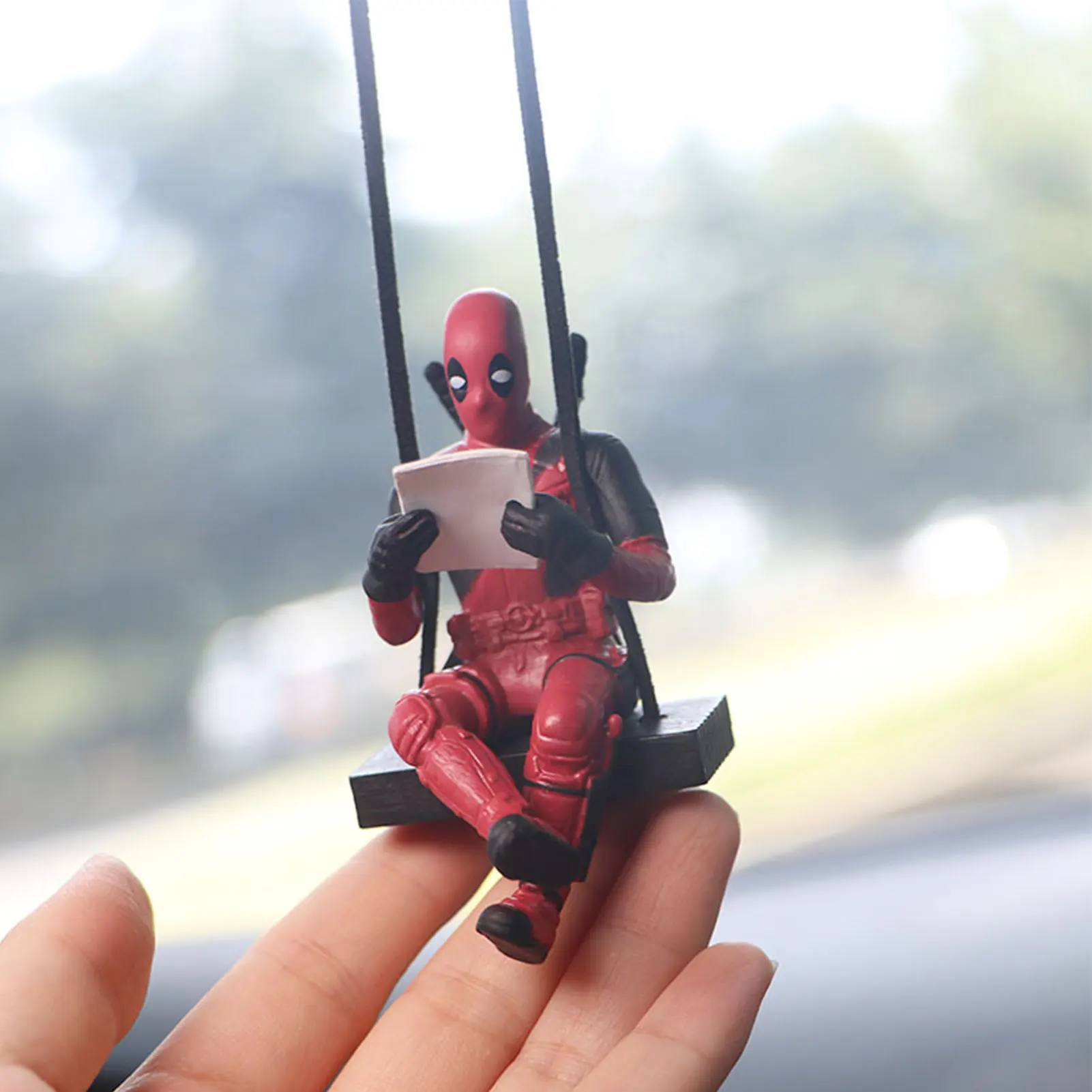 Kreative Auto Anhänger Anime Ornamente Film Deadpool Hängen Auto  Rückspiegel Schaukel Innen Dekoration Zubehör Geschenke - AliExpress