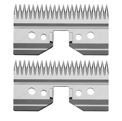 Professional Pet Clipper Ceramic Blade - High-Precision Grooming Tool (2pcs Steel Blade)