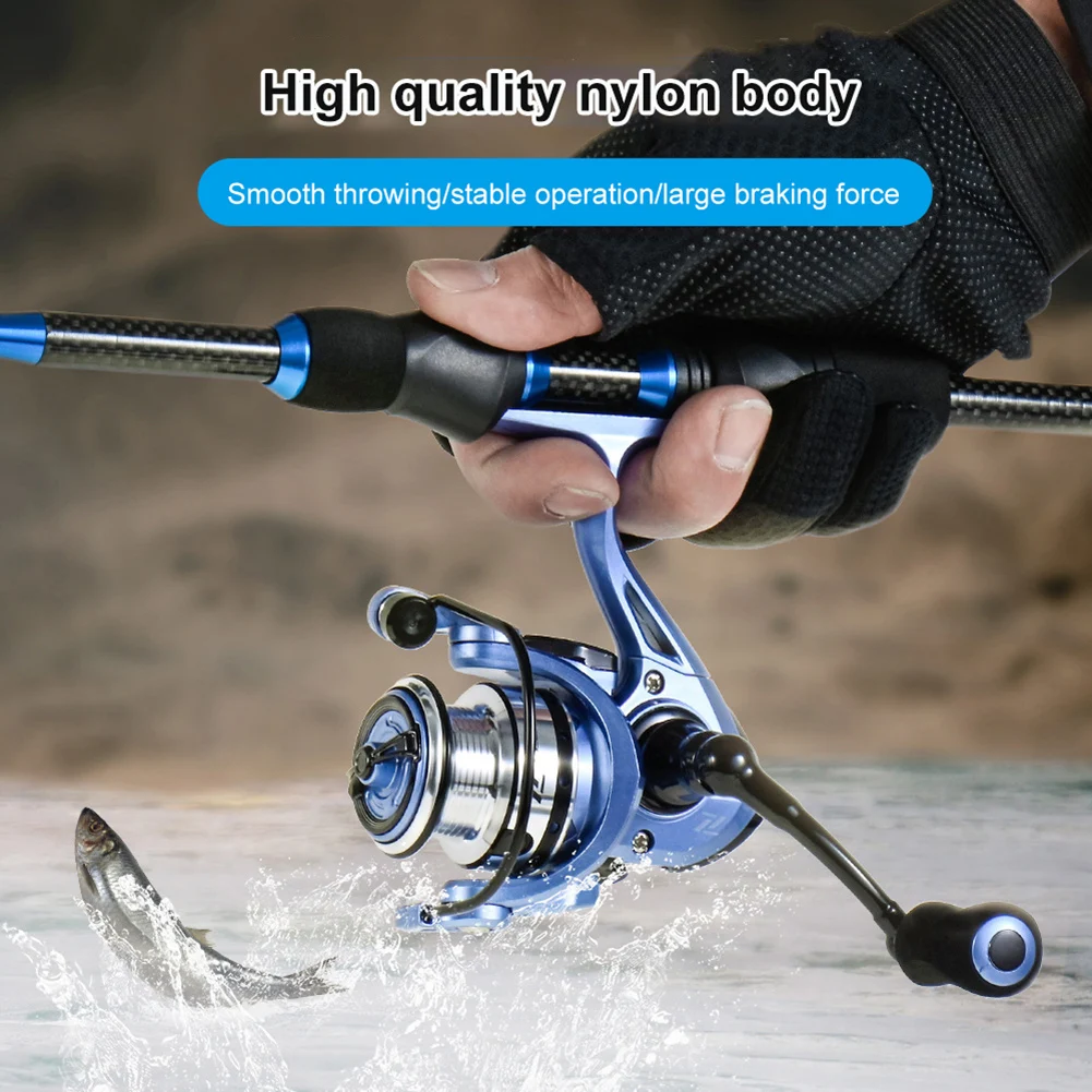 Fishing Reel Smooth Friction Spinning Fishing Wheel Ultralight