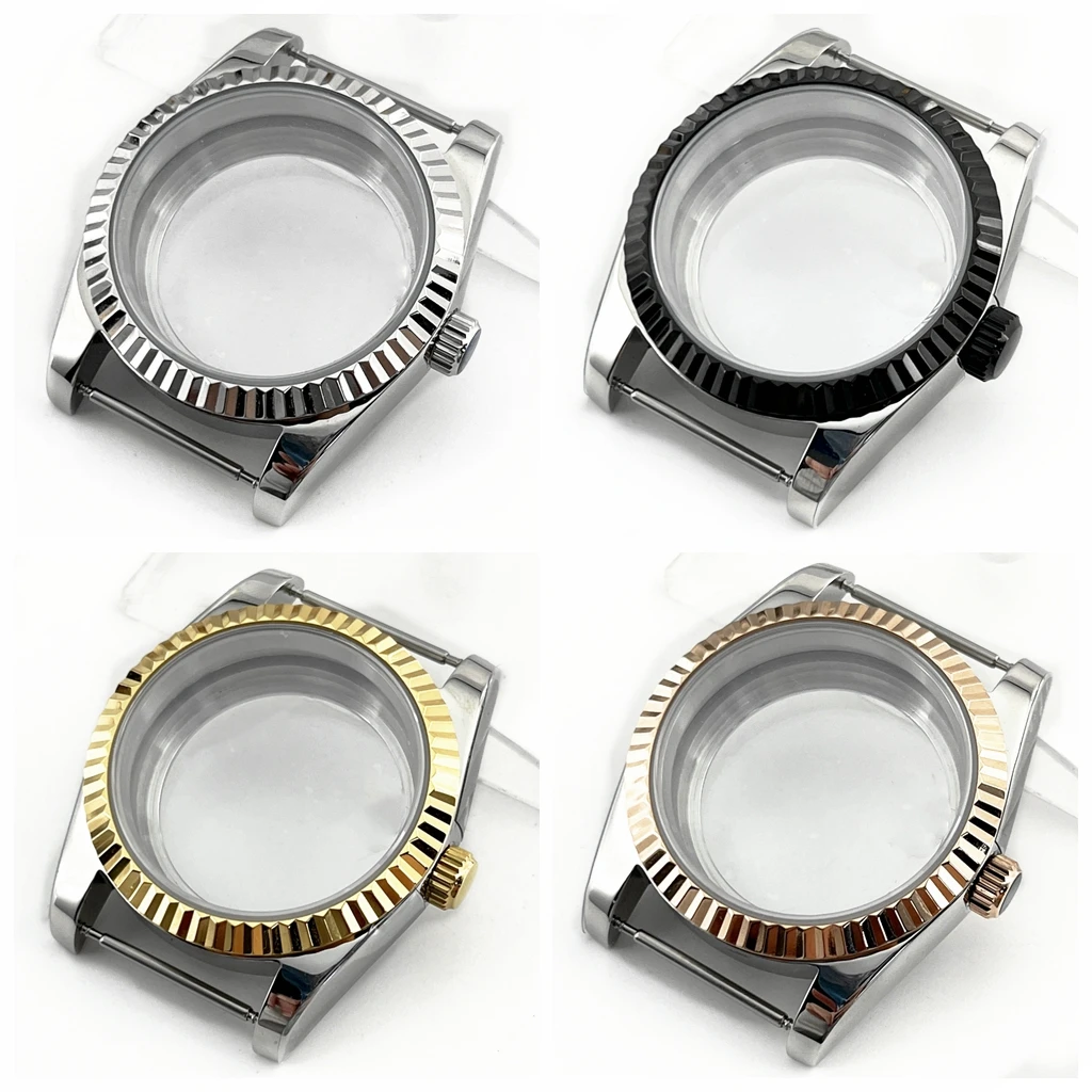 Sapphire Glass Watch Case for Automatic Movements, 36mm/39mm