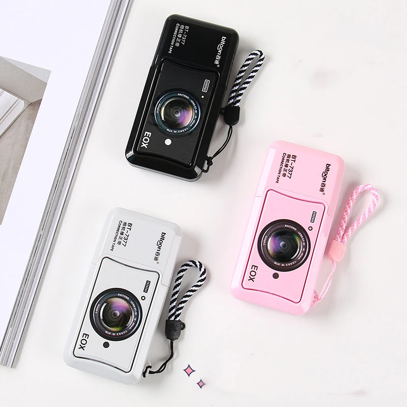 1 Pcs Stationery Office School Supplies Camera Correction Tape Gift Corrector Novel correction tape