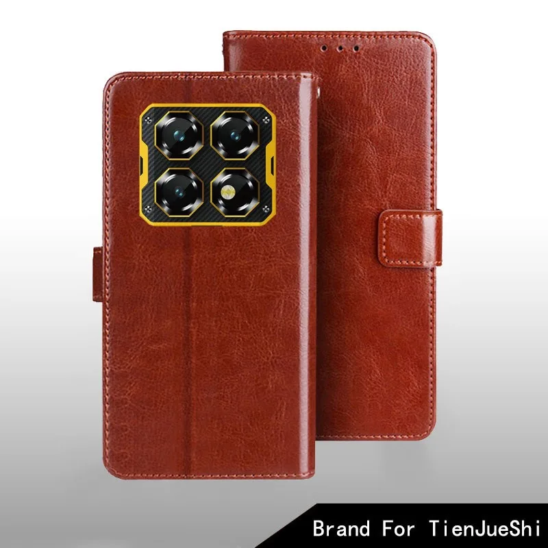 Premium PU Leather Wallet Flip Phone Case - Elegant Protective Cover & Accessories