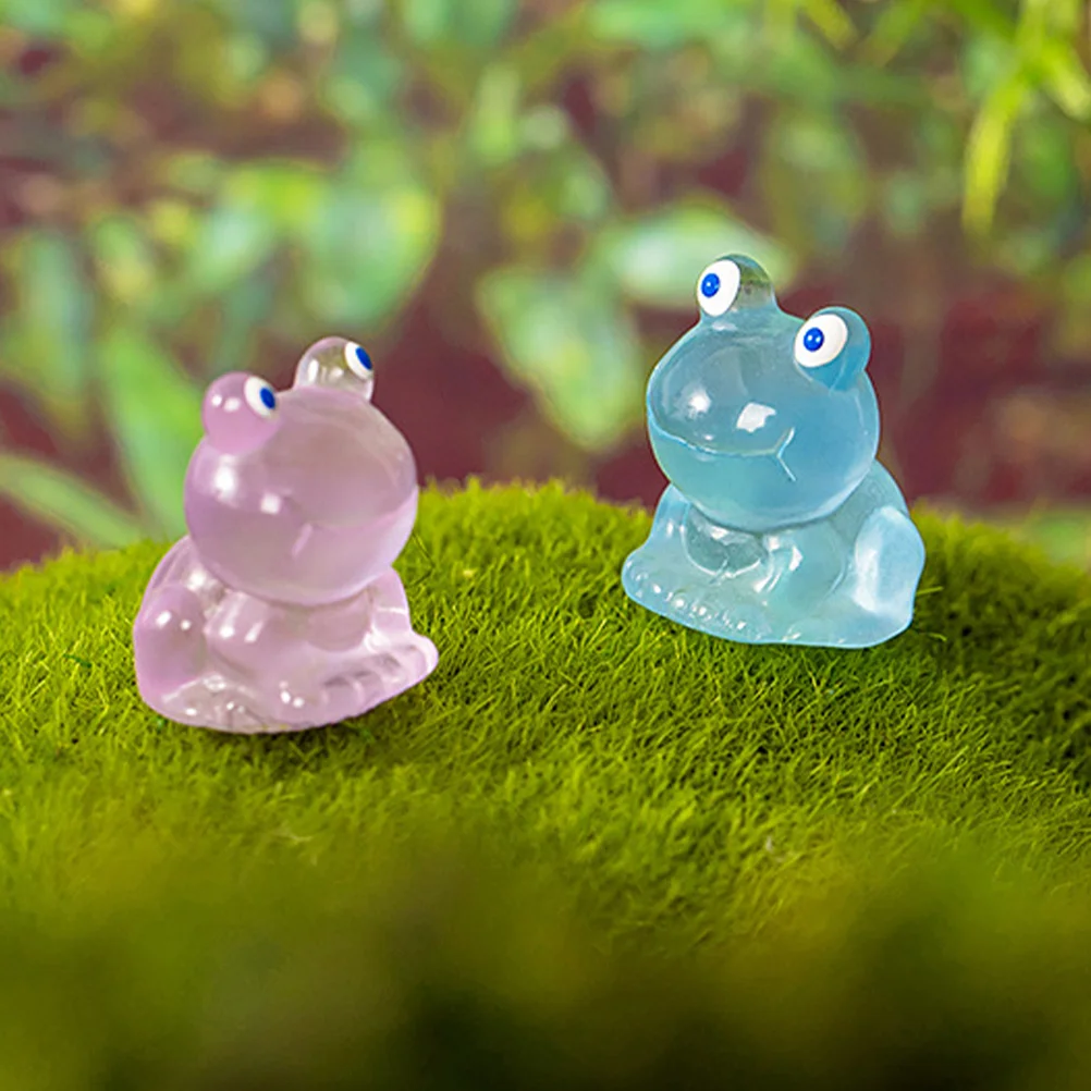 

30 Pcs Micro Landscape Frog Trinkets Figurines Cartoon Statues Tiny Decorate Small Mini Crafts Resin Funny Desk Miniaturas