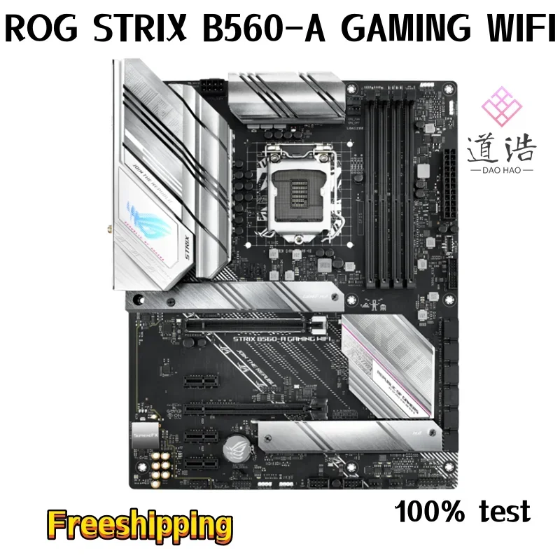 For ROG STRIX B560-A GAMING WIFI Motherboard 128GB PCI-E4.0 M.2 LGA 1200 DDR4 ATX B560 Mainboard 3 For ROG STRIX B560-A GAMING WIFI Motherboard 128GB PCI-E4.0 M.2 LGA 1200 DDR4 ATX B560 Mainboard