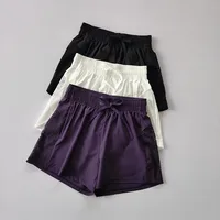 Women's Summer Sports Fitness Short Quick Dry Loose Anti Glare with Pocket Style New Pants - Image 3