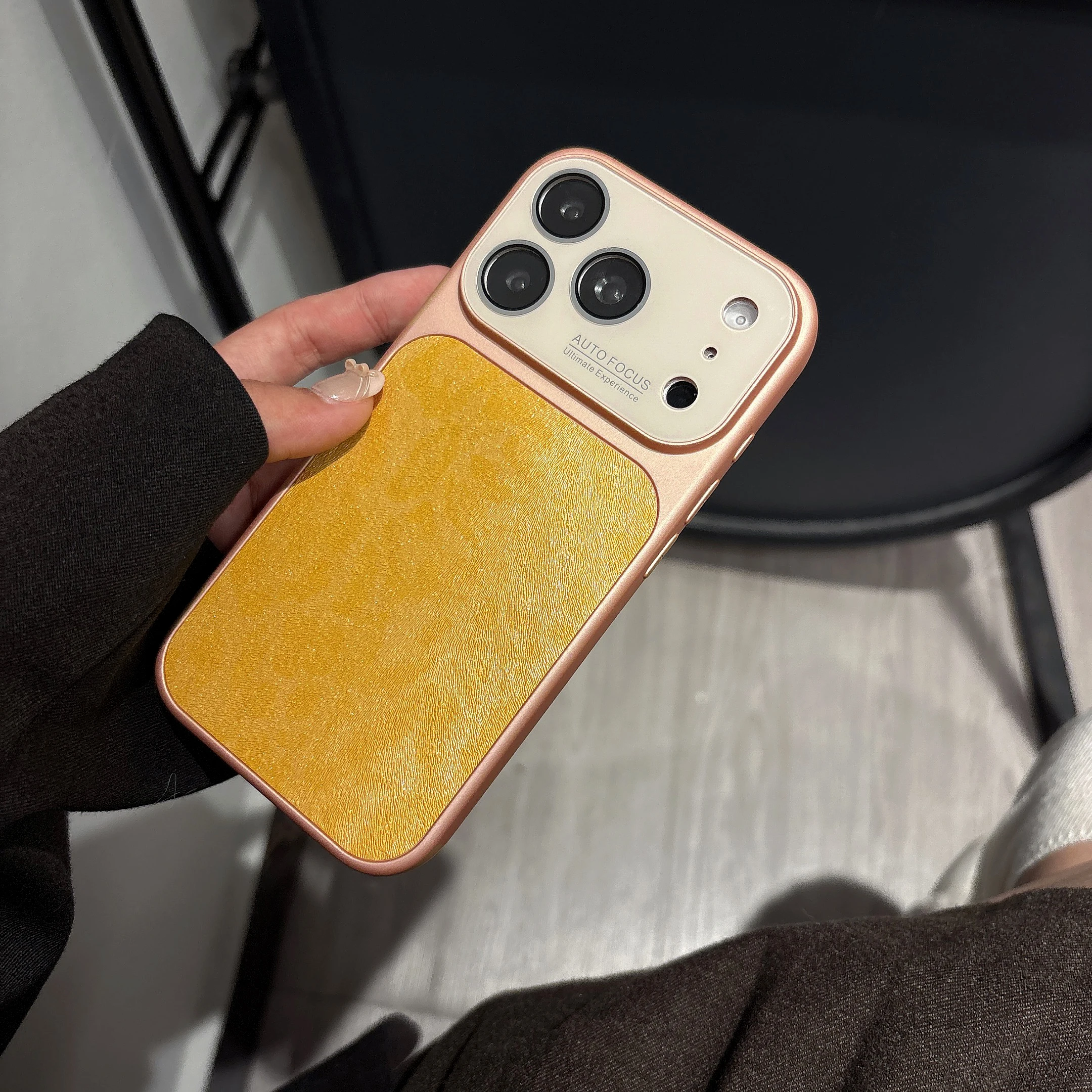 Leopard Print Matte Shockproof Phone Case with Camera Protection