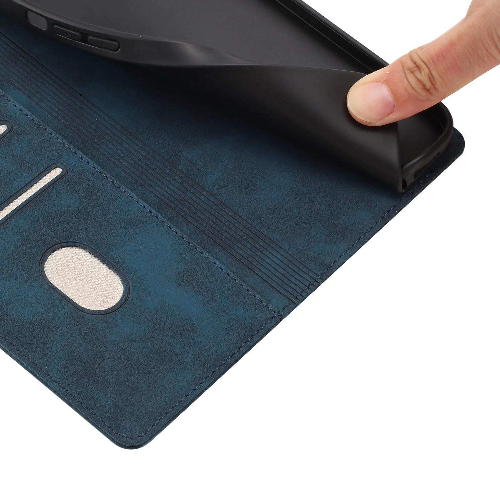 Leather Magnetic Wallet Flip Phone Cover