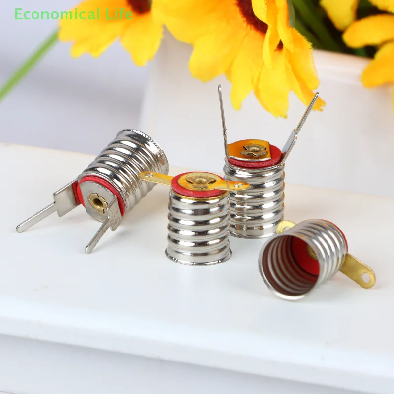Description Picture 6 of item10Pcs E10 Lamps Base Holder Bulbs Light Base Socket Home Experiment Circuit Electrical Test Accessories