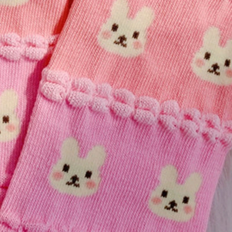 Cartoon Bunny Gloves Long Sleeve Mitten Oversleeve Women Fashion Sun Block Keep Warm Cuff Touchscreen Cycling Gloves