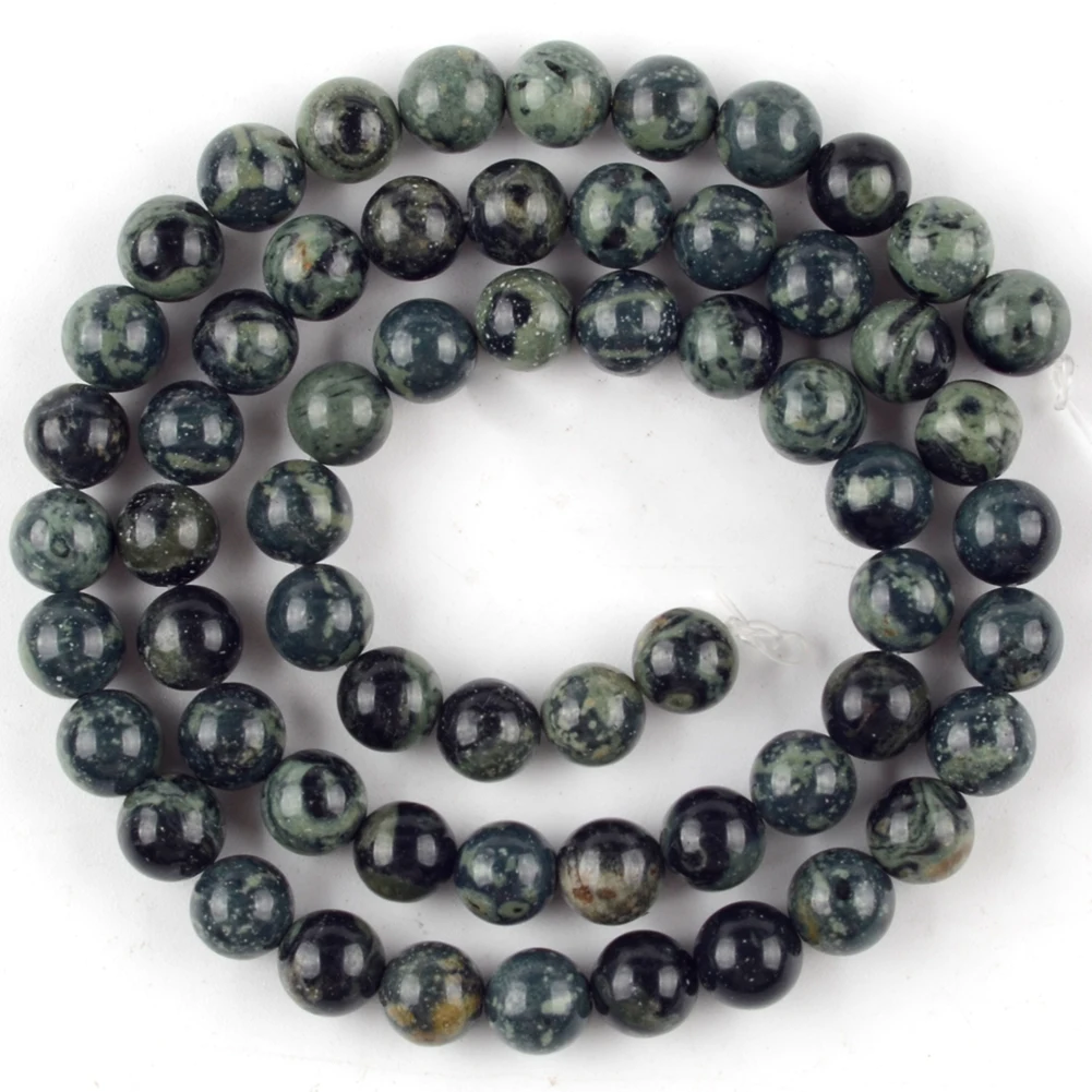 Vibrant Natural Stone Beads - Multi-Size Colorful Jaspers & Turquoises for DIY Jewelry & Bracelets