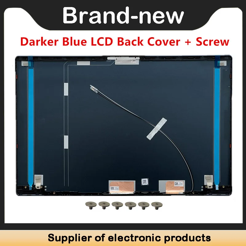 Tampa Traseira para Lenovo Ideapad 5cb0x56073 5cb0x56073 15iil05 15are05 15itl05 15 Moldura Frontal Dobradiças Parafuso Am1k7000300 Novo - Imagem 2