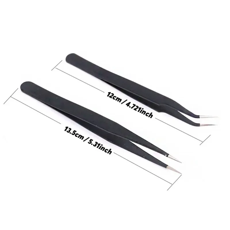 9pcs 키트 모델러 기본 도구 전문 모델 조립, 수리 및 고정 세트용 공예 세트 모델러 기본 도구