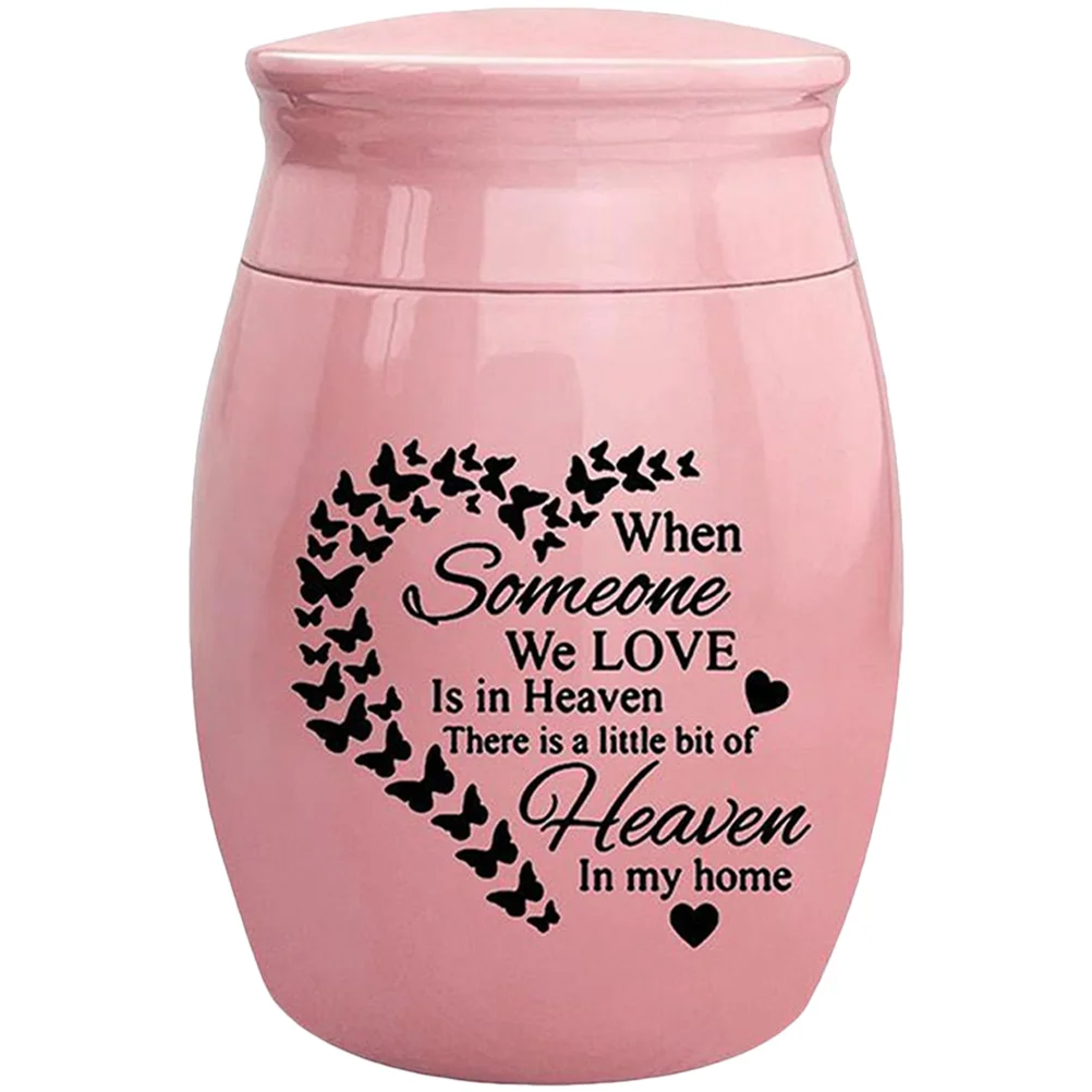 Stainless Steel Urn Sealed Ashes Storage Container Keepsake Urn for Ashes Pet Placement Comfort Box Funeral Life Box