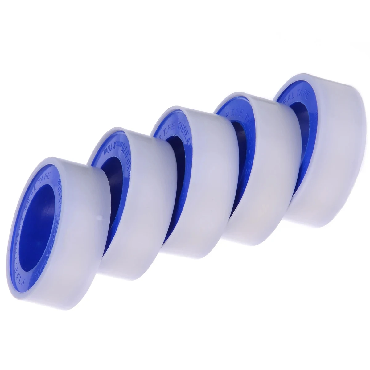 20PCS PTFE Thread Sealing Pipe Tape Gas Water Tape 10 Meters Waterproof Engineering Dedicated Duct Tap Evacuum Seal Roll
