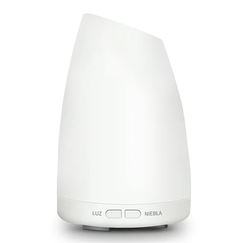 아로마케어 에센셜 오일용 아로마테라피 쿨 미스트 가습기, 7 가지 색상의 조명 BPA 프리 홈 오피스 룸 4