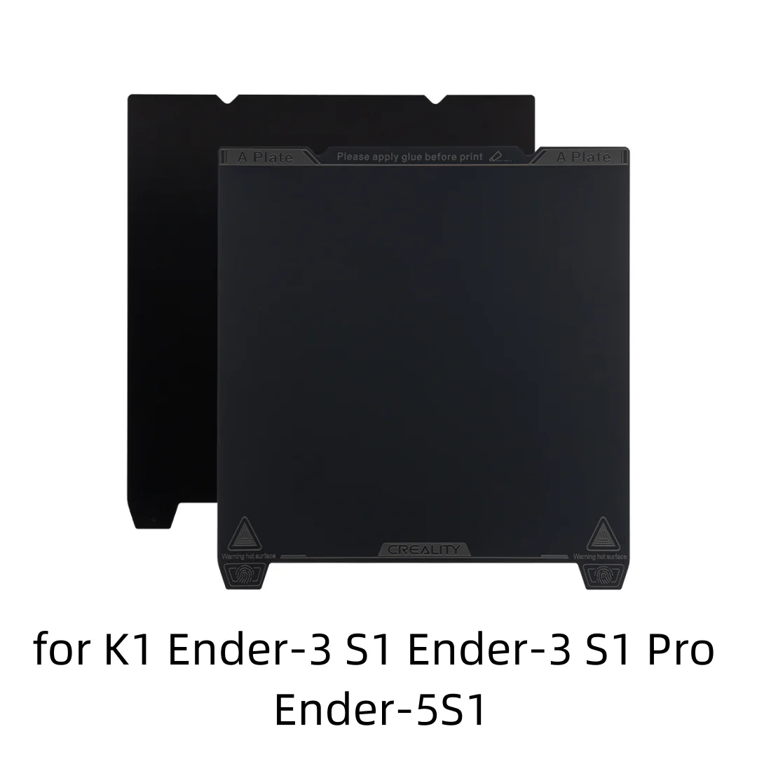 

CREALITY K1 Smooth PEI Build Plate Kit 235*235mm Excellent Adhesion High Strength and Wear Resistance High Flatness-