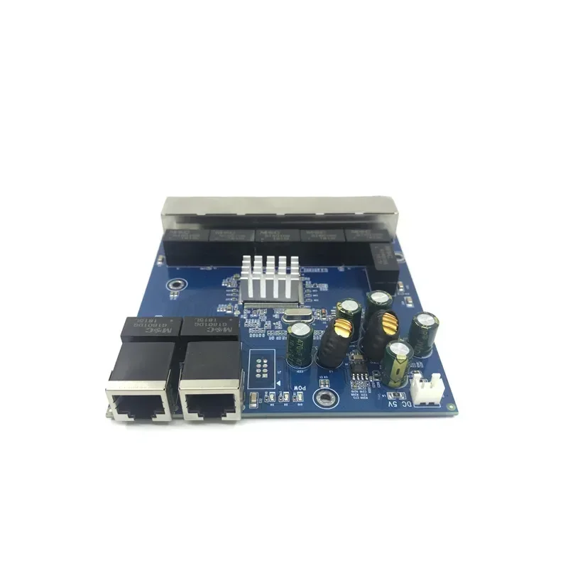 산업용 이더넷 스위치 모듈, 비관리 PCBA 보드, OEM 자동 감지 포트, PCBA 보드, OEM 마더보드, 5 포트, 10 mbps, 100 mbps, 1000mbps