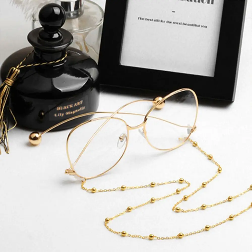 Sleek Dual-Tone Fashion Eyewear Chain for Sunglasses and Glasses