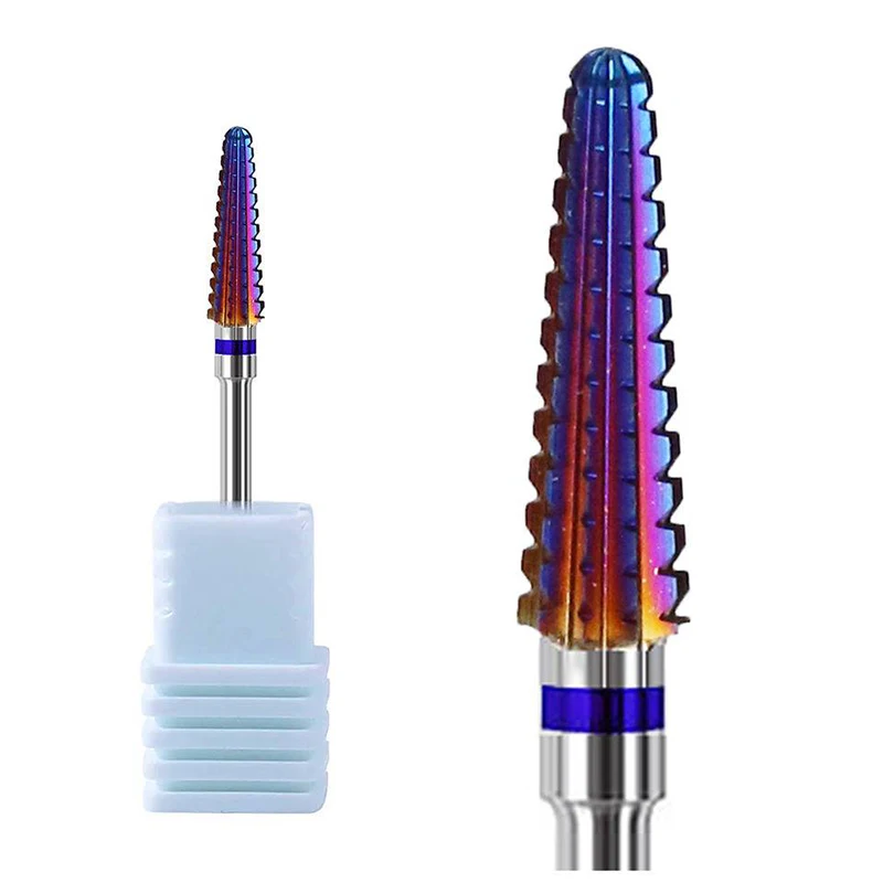 

5PCS Wholesale Nails Salon Professional Products Electric Manicure Nail Drill Remove Sanding Gel Nail Drill Bits