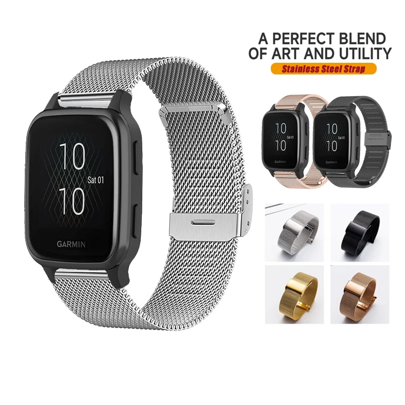 20mm Milanese Stainless Steel Fashion Metal Band Strap