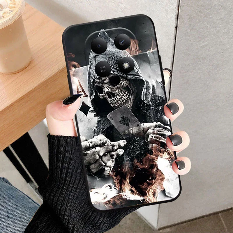 Shockproof Soft Silicone Phone Case with Camera Lens Protector