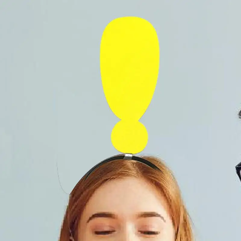 Arrowhead Headband Funny Arrowhead Hairband Elastic Novelty Hair Accessories Game Headpiece for Photo Booth Props Party Supplies