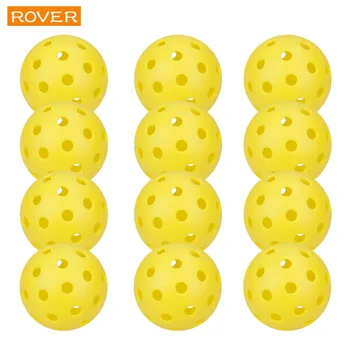 Pickleball 74MM Durable 40 Holes Outdoor 6/12/24Pcs Pickleballs 26g Outdoor for Competition pickleball Packs of Pickleballs 1