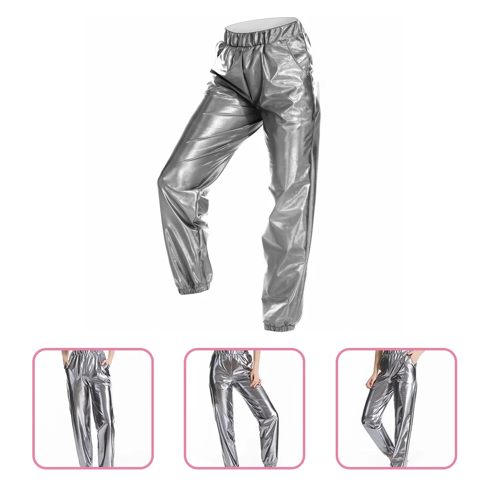

Men's Athletic Pants Hip Hop 80s Themed Outfits for Women Womens Cowgirl Costume 70s Loose Space Disco Miss