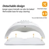 SUNX5 MAX UV LED Nail Lamp Professional Nail Dryer Gel Polish Light UV Nail Light with 4 Timer Setting Polish Curing Gel LED 4