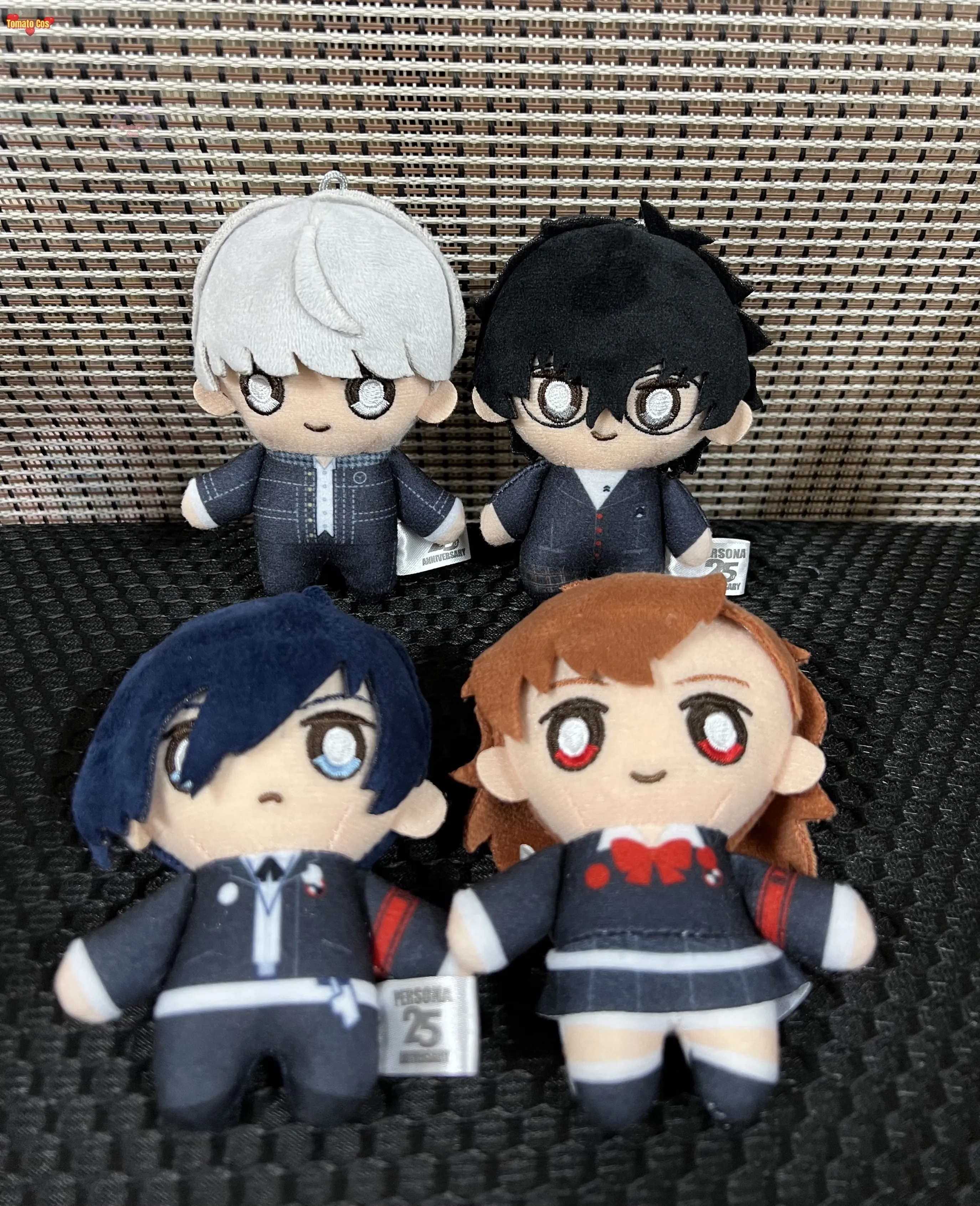 2024 Persona Plush 25th Anniversary Joker Shiomi Kotone Yuuki Makoto Cosplay 10CM Anime Plushie Pendant Kids Christmas Gifts