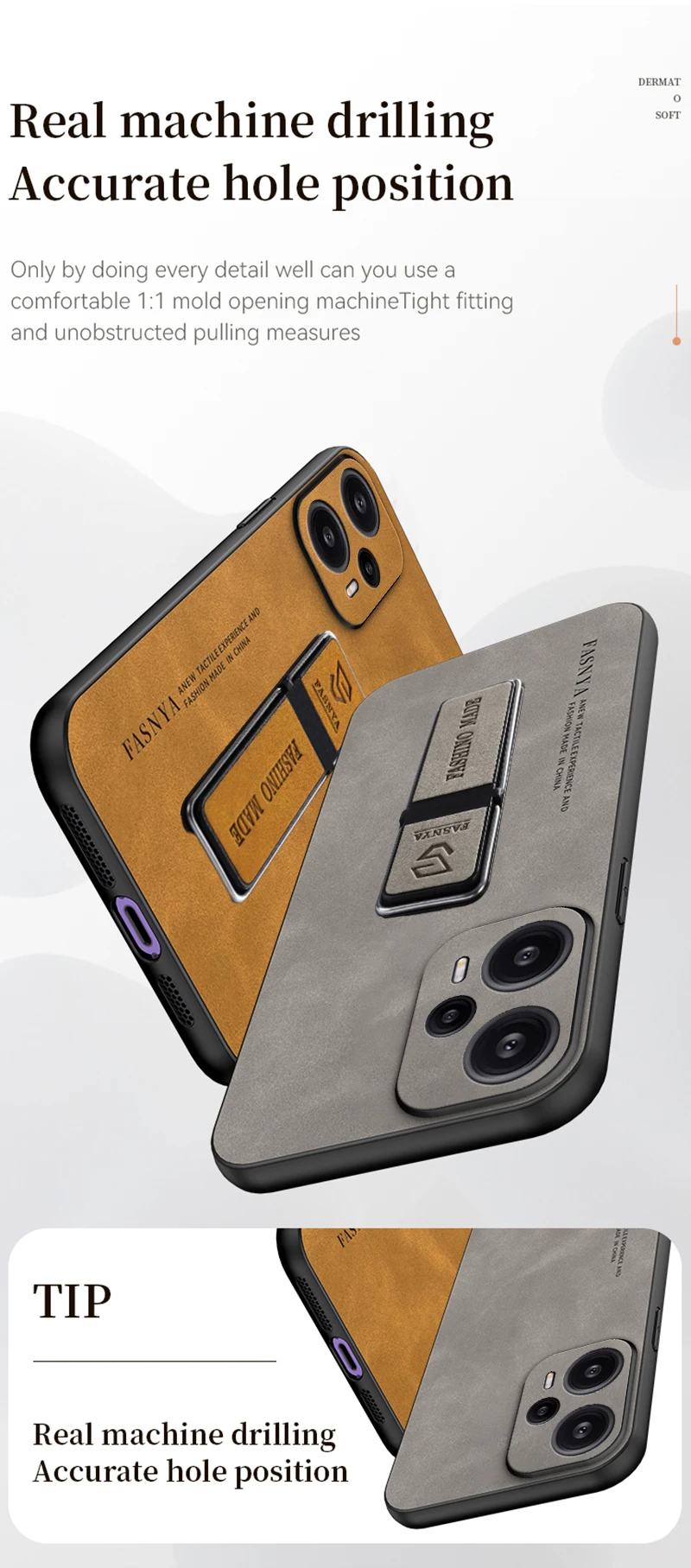 جراب هاتف بحامل سيارة مغناطيسي من الجلد ، غطاء خلفي من السيليكون للصدمات ، شاومي بوكو F5 5G ، بوكو F5 F 5 5F