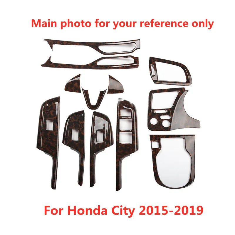 

Чехол для автомобильной рулевой панели Honda CITY 2015 2016 2017 2018 2019