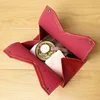 High-end Leather Tissue Box Hotel Room Home Living Room Light Luxury Creative Design Pumping Box Napkin Holder Car Tissue Holder 4