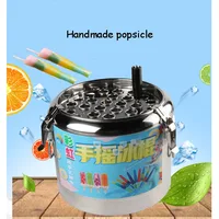 Rainbow Hand-cranked Popsicle Machine Online Celebrity Mini Old Barrel Stall Equipment Manual Summer Shake Ice Mold 2